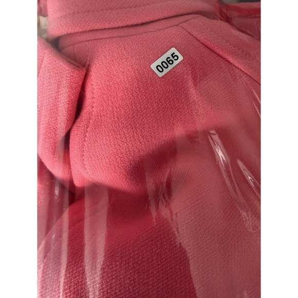 J.Crew Lady Day Coat Double Italian Cloth Wool Womens Size 4 Pink - Picture 14 of 16